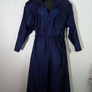 Worthington Women's Navy Trench Coat
